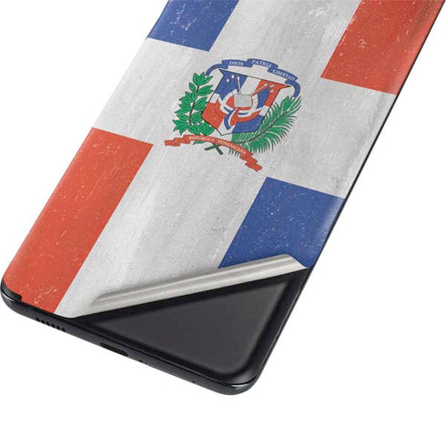 Dominican Republic Flag Faded Galaxy S21 5G Skin